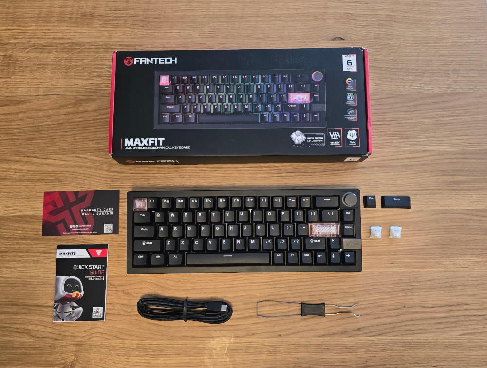 Fantech MaxFit6 packaging and content