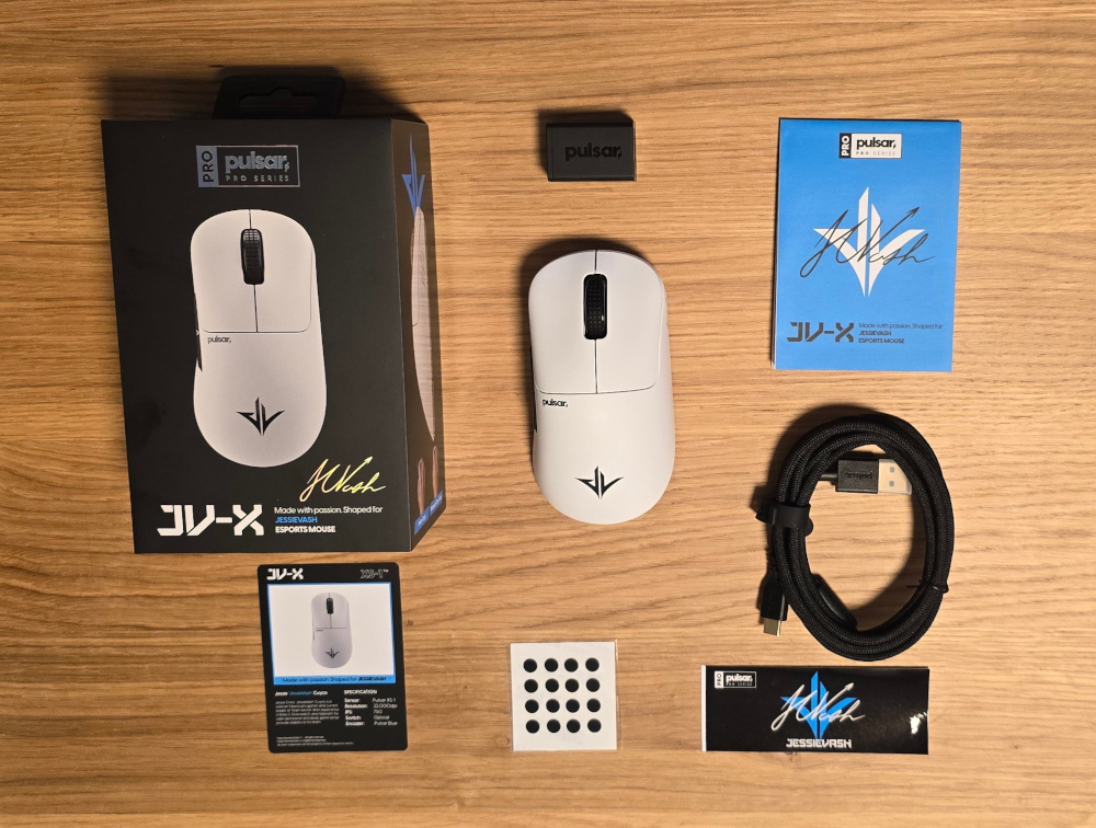 Pulsar Pro Series JV-X packaging and content